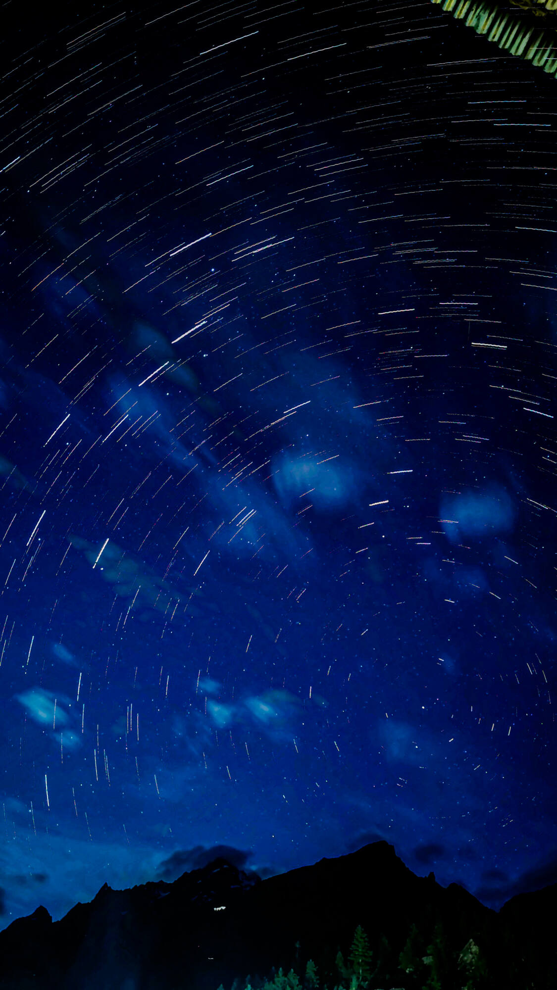 Ursa Major star trail
